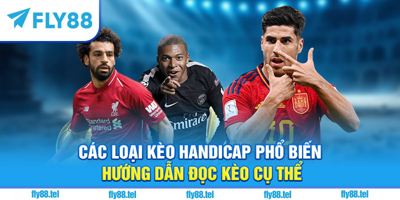 Các loại kèo handicap phổ biến & hướng dẫn đọc kèo cụ thể